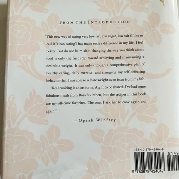 In the Kitchen with Rosie Oprah's Favorite Recipes Photo Book Healthy Recipes - Picture 3 of 5